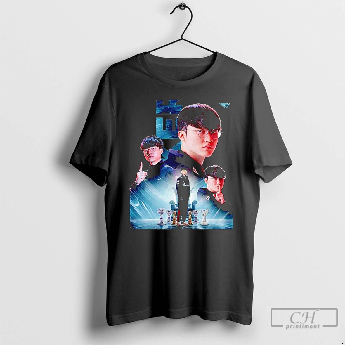 Premium Faker The Goat Mid Lane King T1 T Shirts Unisex T-shirt, Sweatshirt, Hoodie, Long Sleeve Tee - T-Shirt, Sweatshirt, Hoodie