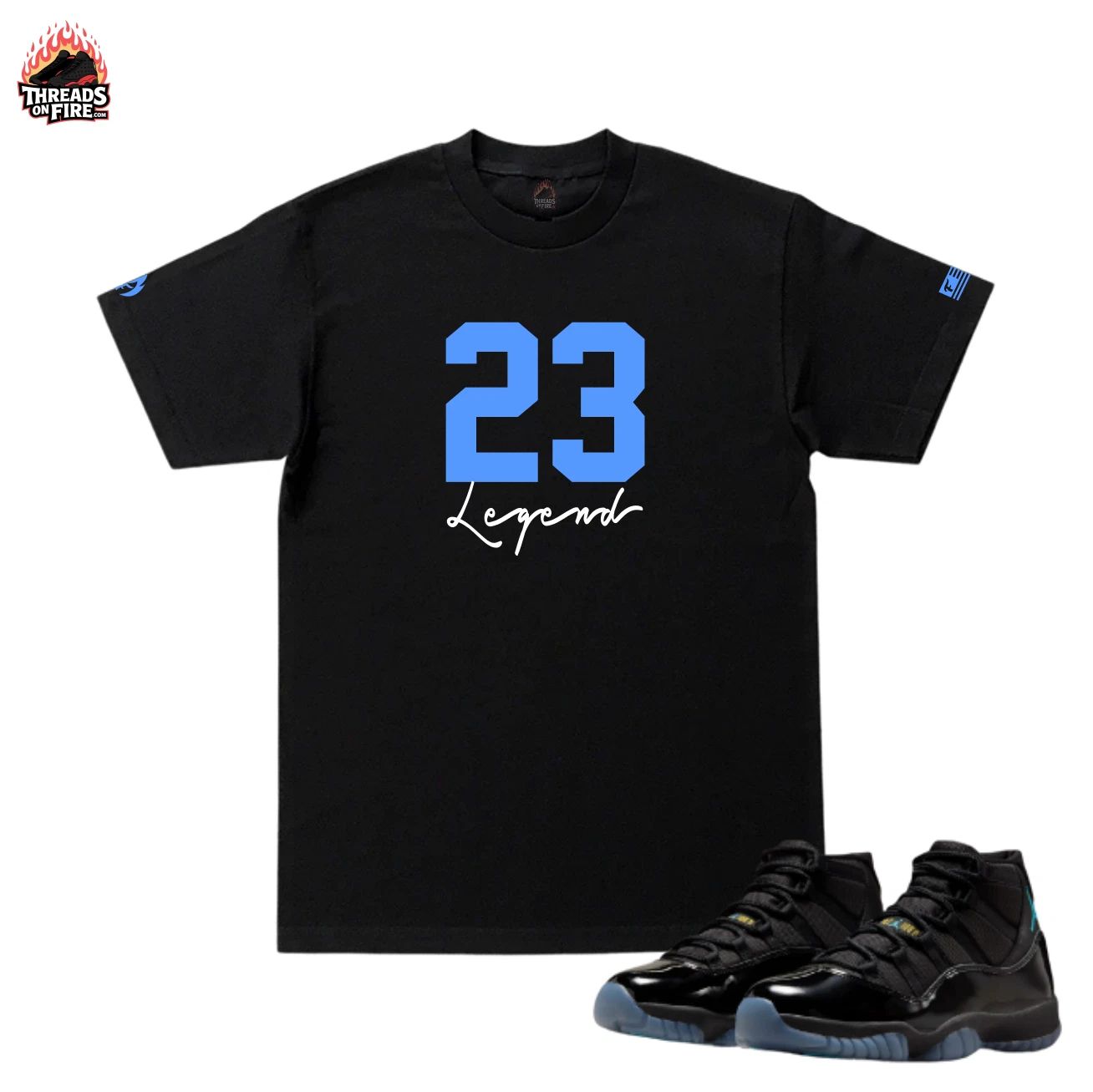 Men's Streetwear Fashion Tee 23 Legend Black T-Shirt Heavyweight Comfort Blk Tee Unisex T-shirt, Sweatshirt, Hoodie, Long Sleeve Tee - T-Shirt, Sweatshirt, Hoodie