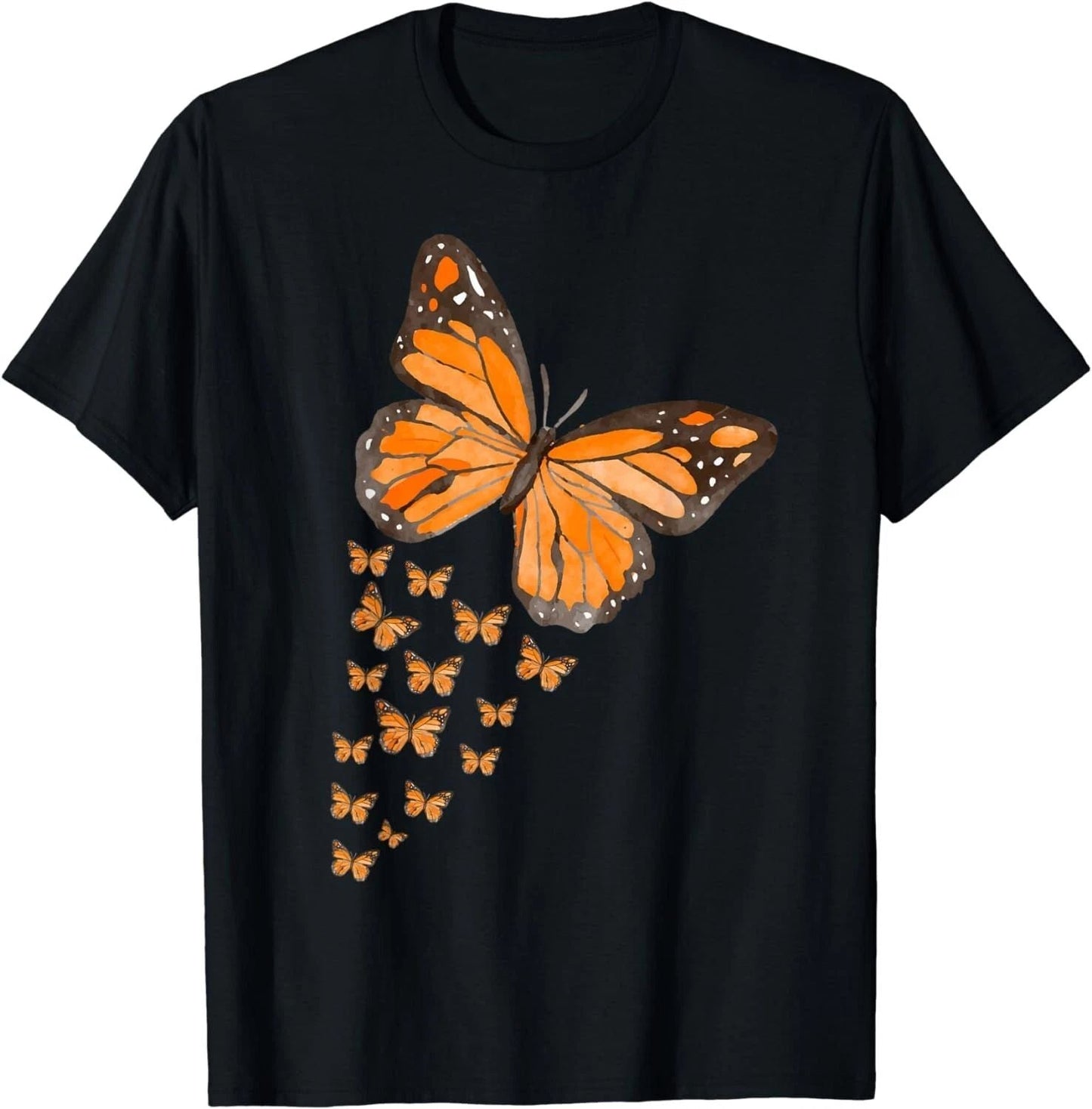 Monarch Butterfly Butterfly Lovers Gift Unisex T-Shirt Unisex T-shirt, Sweatshirt, Hoodie, Long Sleeve Tee - T-Shirt, Sweatshirt, Hoodie