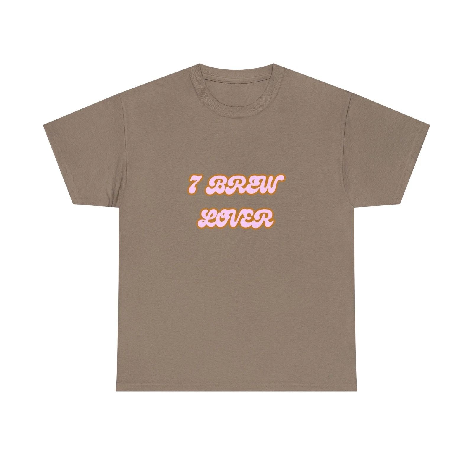 7 Brew Lover Unisex Heavy Cotton Tee - Casual Wear, Coffee Lover Gift Unisex T-shirt, Sweatshirt, Hoodie, Long Sleeve Tee - T-Shirt, Sweatshirt, Hoodie