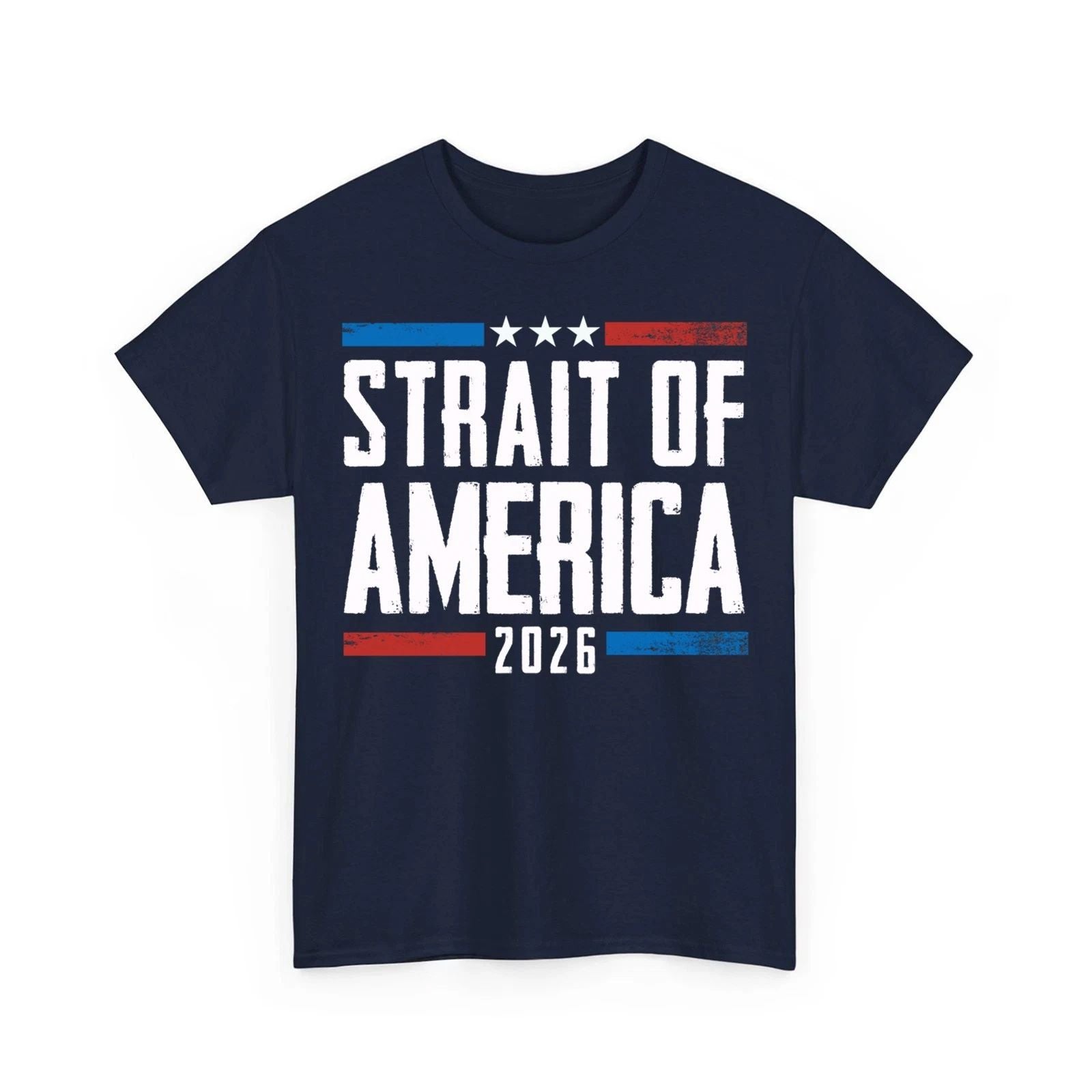 Strait of America Retro American Flag Funny Unisex T-Shirt Unisex T-shirt, Sweatshirt, Hoodie, Long Sleeve Tee - T-Shirt, Sweatshirt, Hoodie