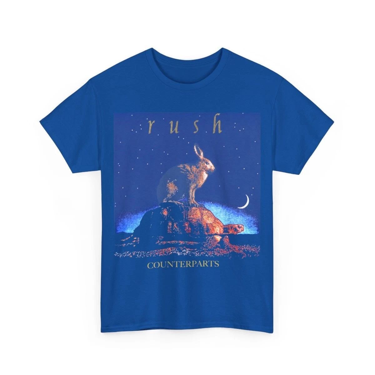 Rush Counterparts Tortoise Hare Tour T-Shirt 1side(choose color) Unisex T-shirt, Sweatshirt, Hoodie, Long Sleeve Tee - T-Shirt, Sweatshirt, Hoodie