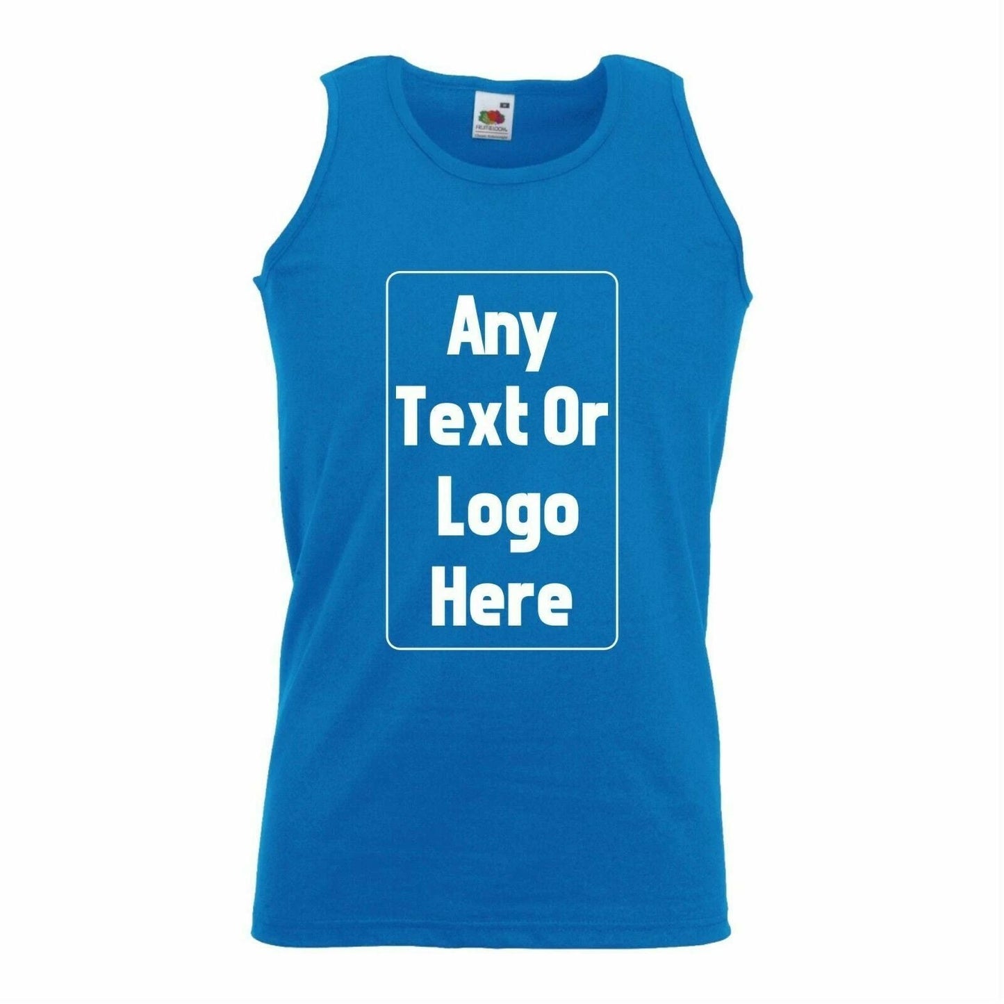 Personalised Custom Printed Valueweight Athletic Vest Sport Gym Summer Tank Tops Unisex T-shirt, Sweatshirt, Hoodie, Long Sleeve Tee - T-Shirt, Sweatshirt, Hoodie