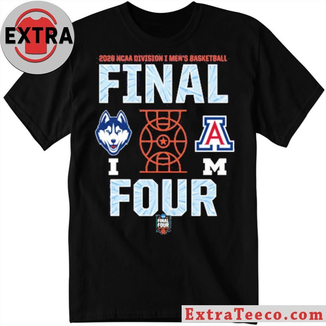 NCAA Mens Basketball Tournament March Madness Final Four Graphic T-Shirt Unisex T-shirt, Sweatshirt, Hoodie, Long Sleeve Tee - T-Shirt, Sweatshirt, Hoodie