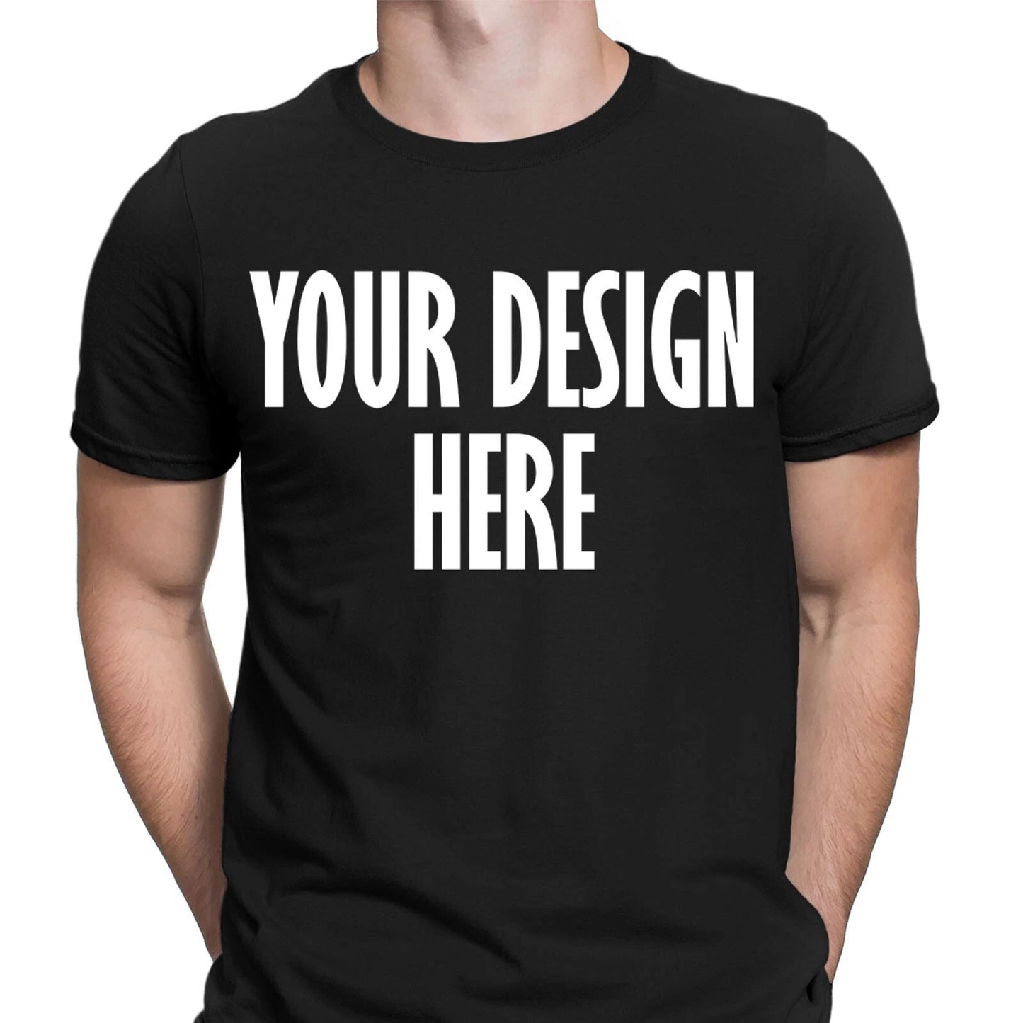 Personalised Custom Your Design Here Birthday Gift Novelty Mens T-Shirts Top#6ED Unisex T-shirt, Sweatshirt, Hoodie, Long Sleeve Tee - T-Shirt, Sweatshirt, Hoodie