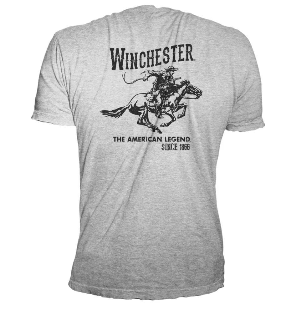Winchester Official Vintage Rider Graphic Printed Short Sleeve T-Shirt Unisex T-shirt, Sweatshirt, Hoodie, Long Sleeve Tee - T-Shirt, Sweatshirt, Hoodie