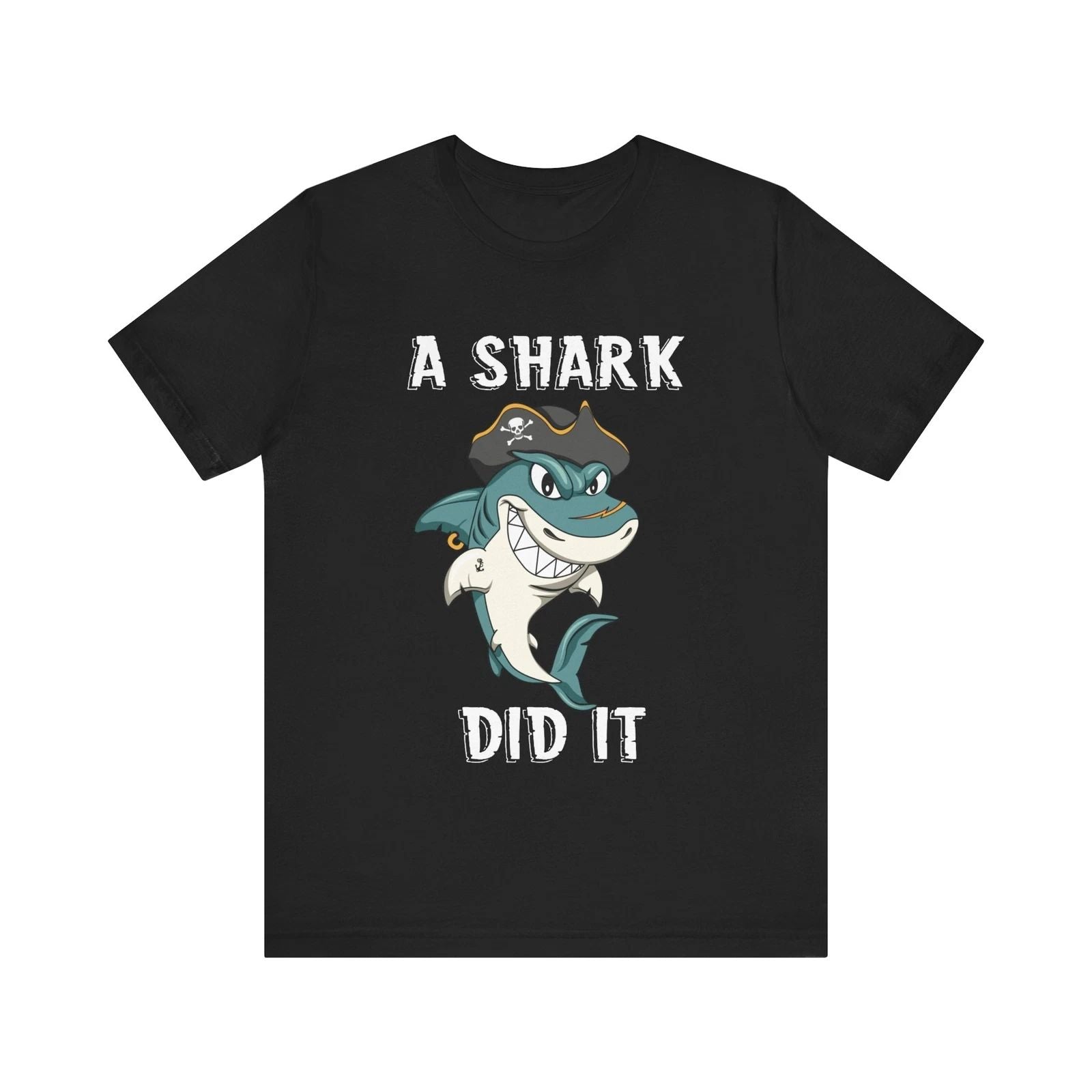 Funny Amputee T-Shirt, A Shark Week V2, Humor Crew Neck T-Shirt Unisex T-shirt, Sweatshirt, Hoodie, Long Sleeve Tee - T-Shirt, Sweatshirt, Hoodie