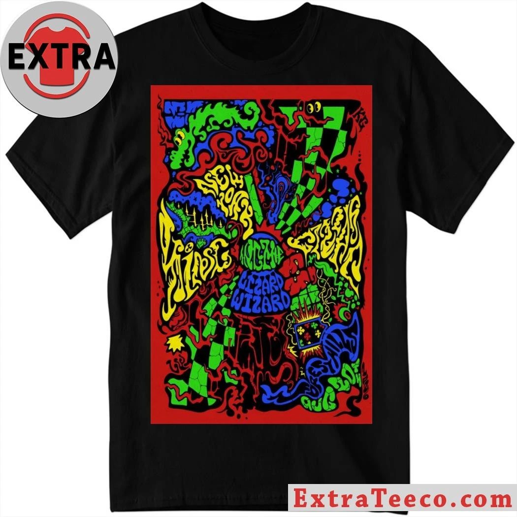 King Gizzard & The Lizard Wizard Aug 20 2026 Forest Hills Stadium Forest Hills, NY Poster Shirt - T-Shirt, Sweatshirt, Hoodie
