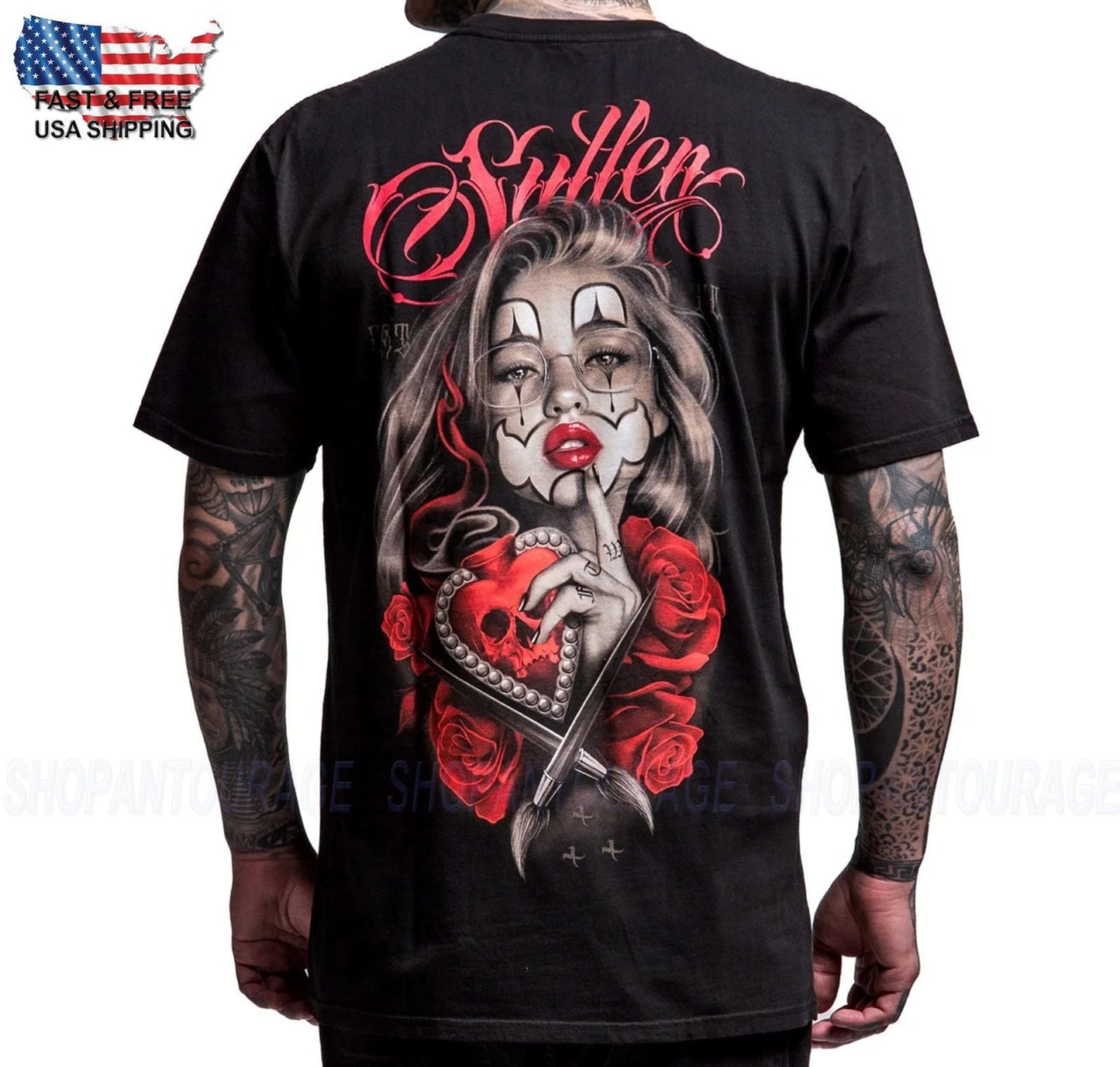 Sullen Art Collective Secrets Premium Fit SCM7551 T-Shirt Per Uomo Unisex T-shirt, Sweatshirt, Hoodie, Long Sleeve Tee - T-Shirt, Sweatshirt, Hoodie