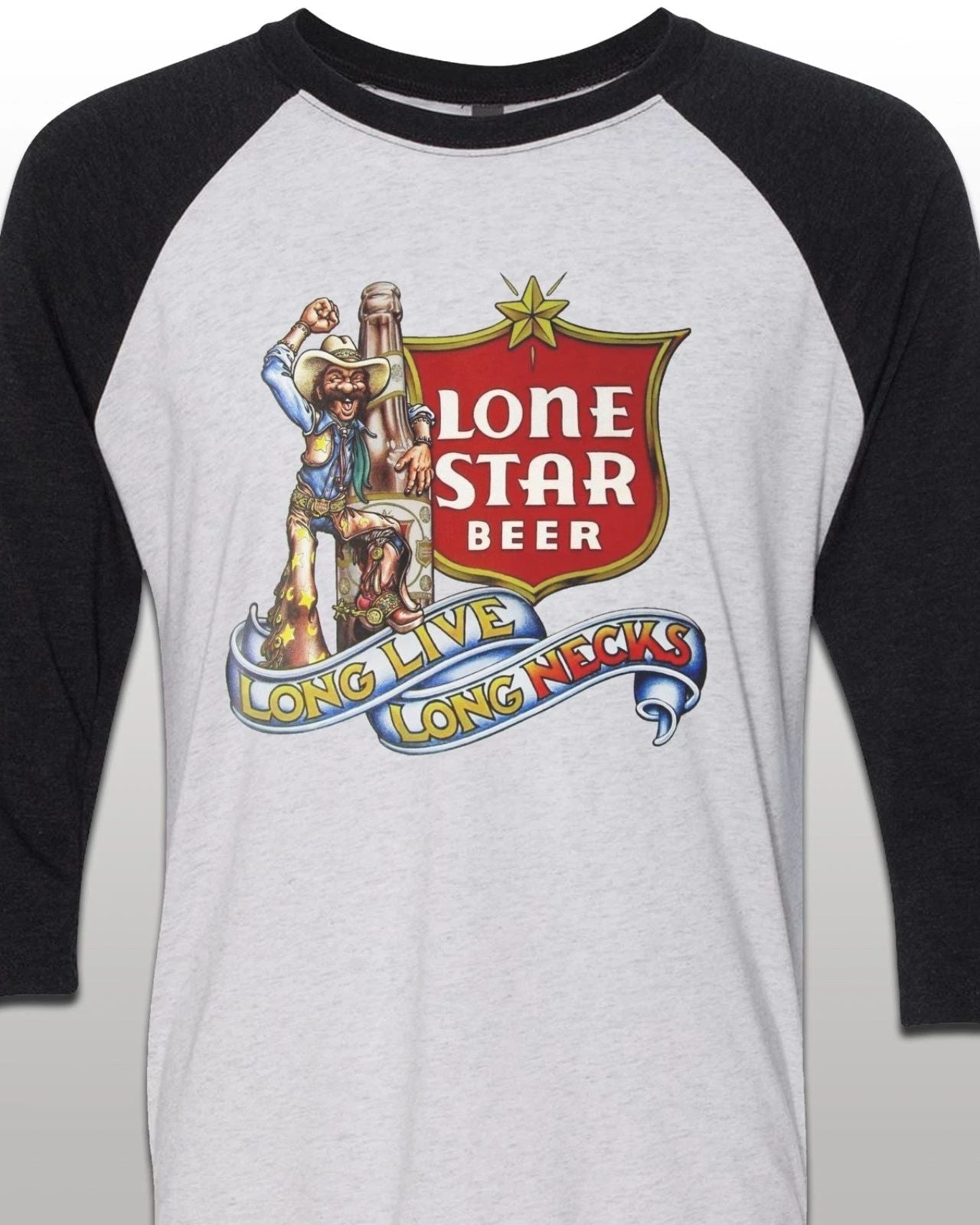 70s Lone Star Beer Vintage style 3/4 sleeve Jersey T-Shirt SM-XXL Unisex Unisex T-shirt, Sweatshirt, Hoodie, Long Sleeve Tee - T-Shirt, Sweatshirt, Hoodie