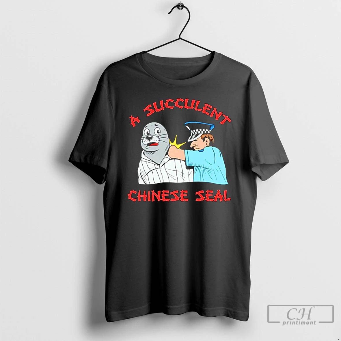 Premium A Succulent Chinese Seal Cartoon T Shirts Unisex T-shirt, Sweatshirt, Hoodie, Long Sleeve Tee - T-Shirt, Sweatshirt, Hoodie