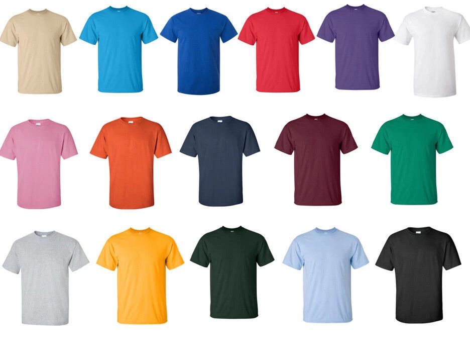 Mens T Shirts Plain Cotton Short Sleeve Unisex T-shirt Tee Top Soft New Colours Unisex T-shirt, Sweatshirt, Hoodie, Long Sleeve Tee - T-Shirt, Sweatshirt, Hoodie