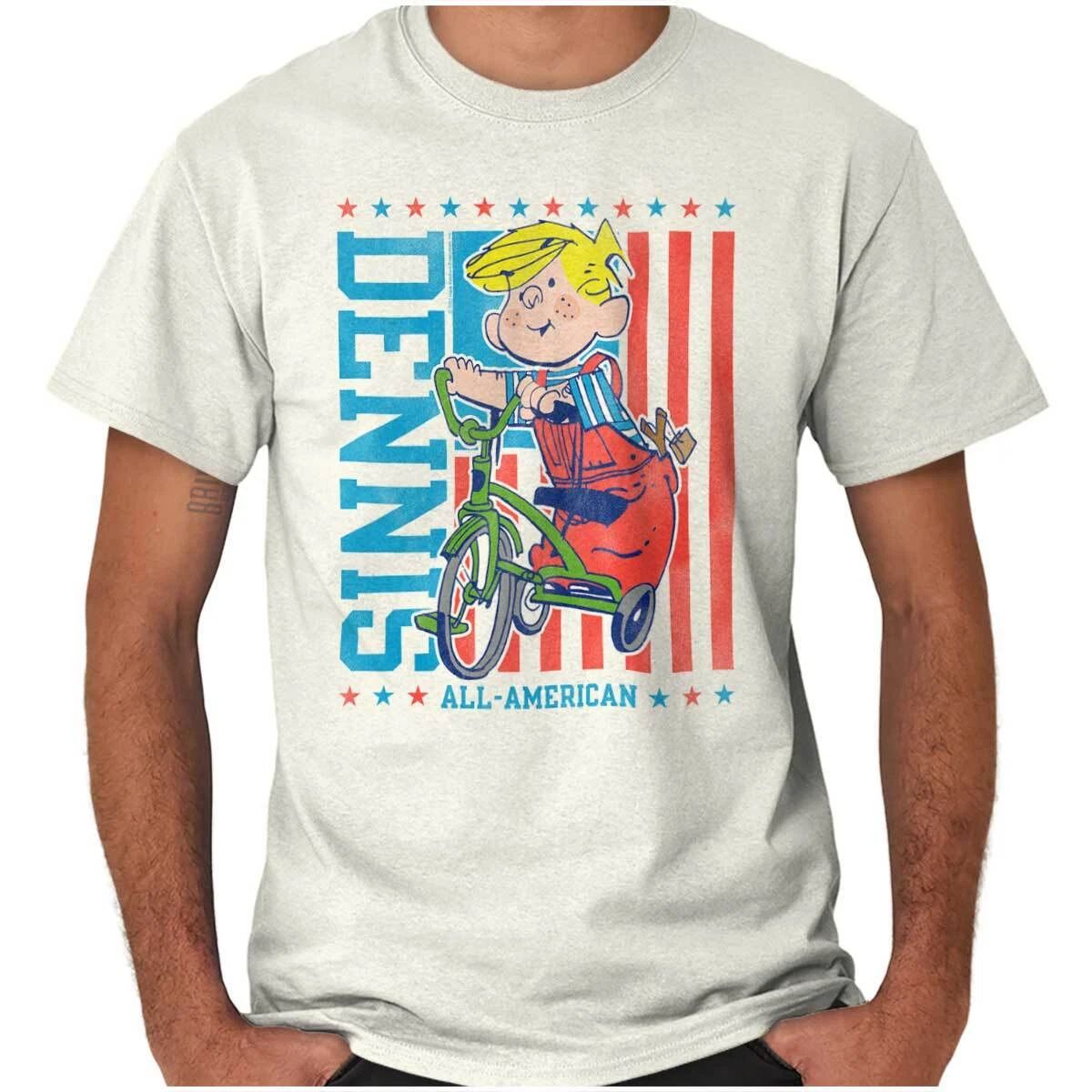 All American Dennis the Menace Graphic T Shirt Men or Women Unisex T-shirt, Sweatshirt, Hoodie, Long Sleeve Tee - T-Shirt, Sweatshirt, Hoodie