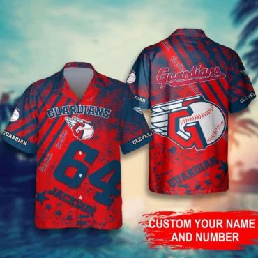 Cleveland Guardians Custom Fan Jersey Hawaiian Shirt Unisex T-shirt, Sweatshirt, Hoodie, Long Sleeve Tee - T-Shirt, Sweatshirt, Hoodie