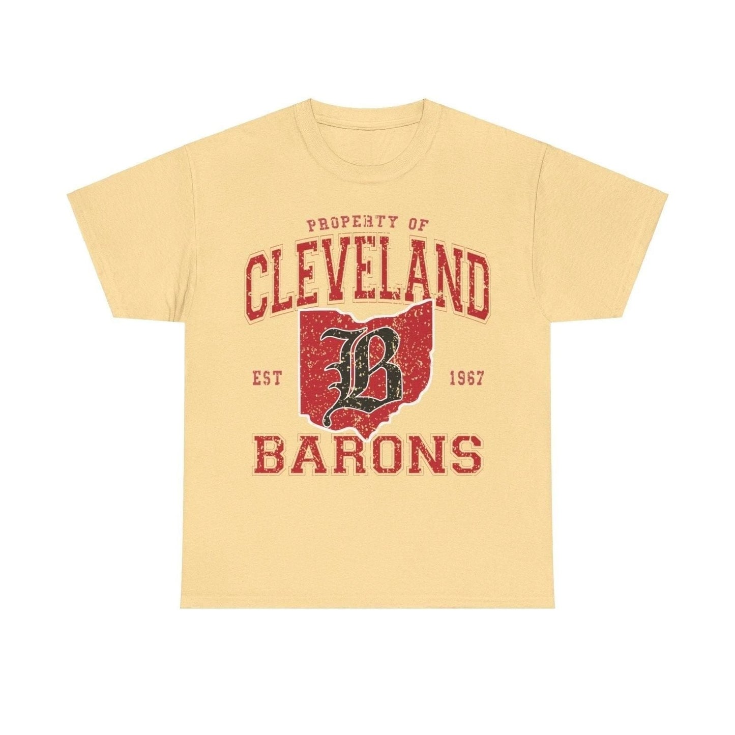 Cleveland Barons Est 1967 Ohio Hockey Team T-shirt Unisex T-shirt, Sweatshirt, Hoodie, Long Sleeve Tee - T-Shirt, Sweatshirt, Hoodie
