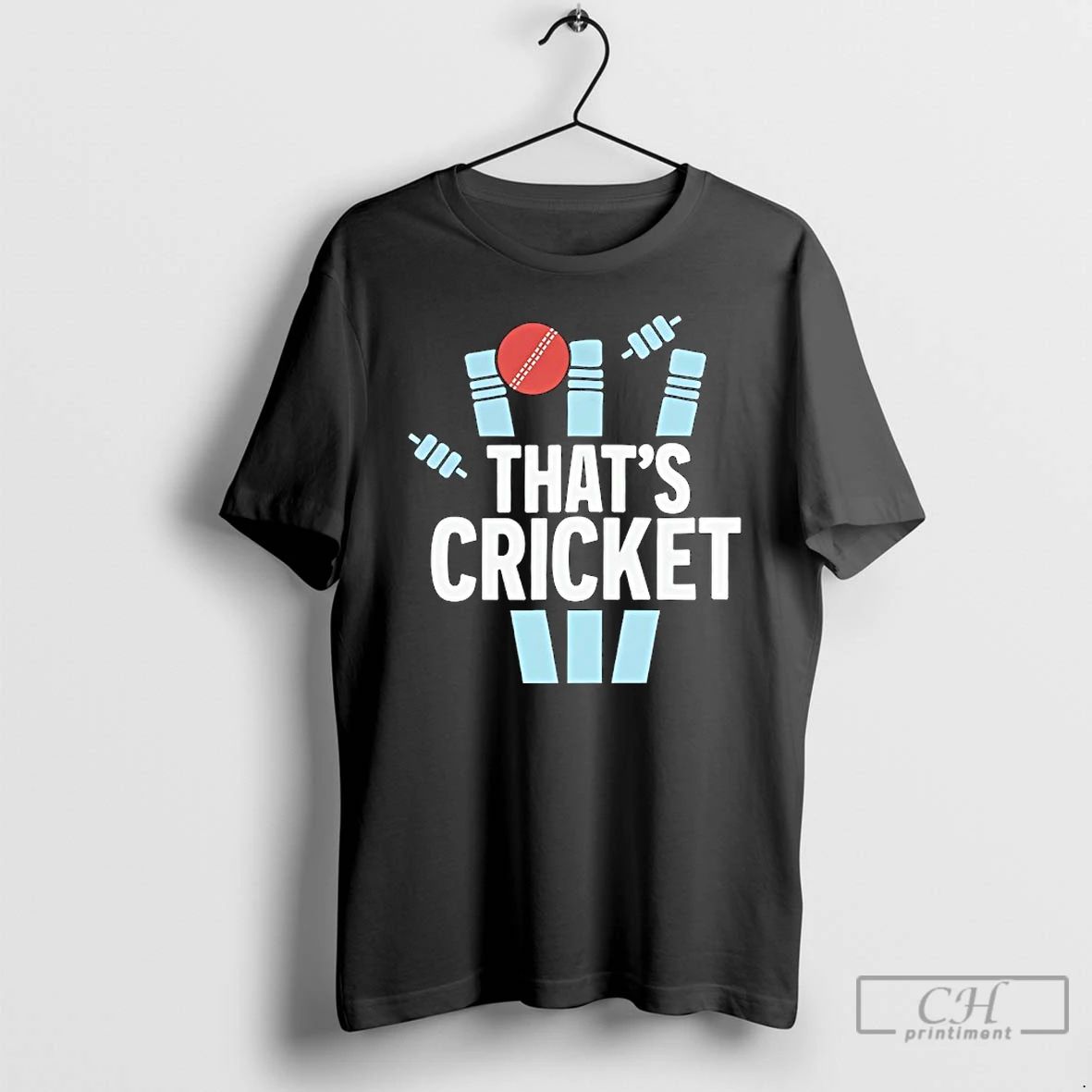 Premium Thats Cricket Logo T Shirts Unisex T-shirt, Sweatshirt, Hoodie, Long Sleeve Tee - T-Shirt, Sweatshirt, Hoodie