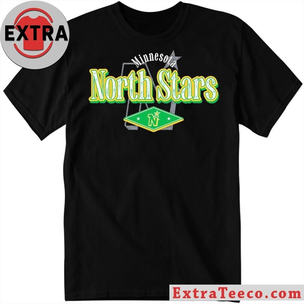 Minnesota North Stars Levelwear Logo T-Shirt Unisex T-shirt, Sweatshirt, Hoodie, Long Sleeve Tee - T-Shirt, Sweatshirt, Hoodie