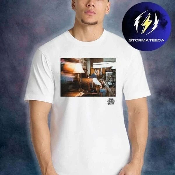 Zach Bryan Merch With Heaven On Tour 2026 Echoes Of Memories Photo Unisex TShirt Unisex T-shirt, Sweatshirt, Hoodie, Long Sleeve Tee - T-Shirt, Sweatshirt, Hoodie