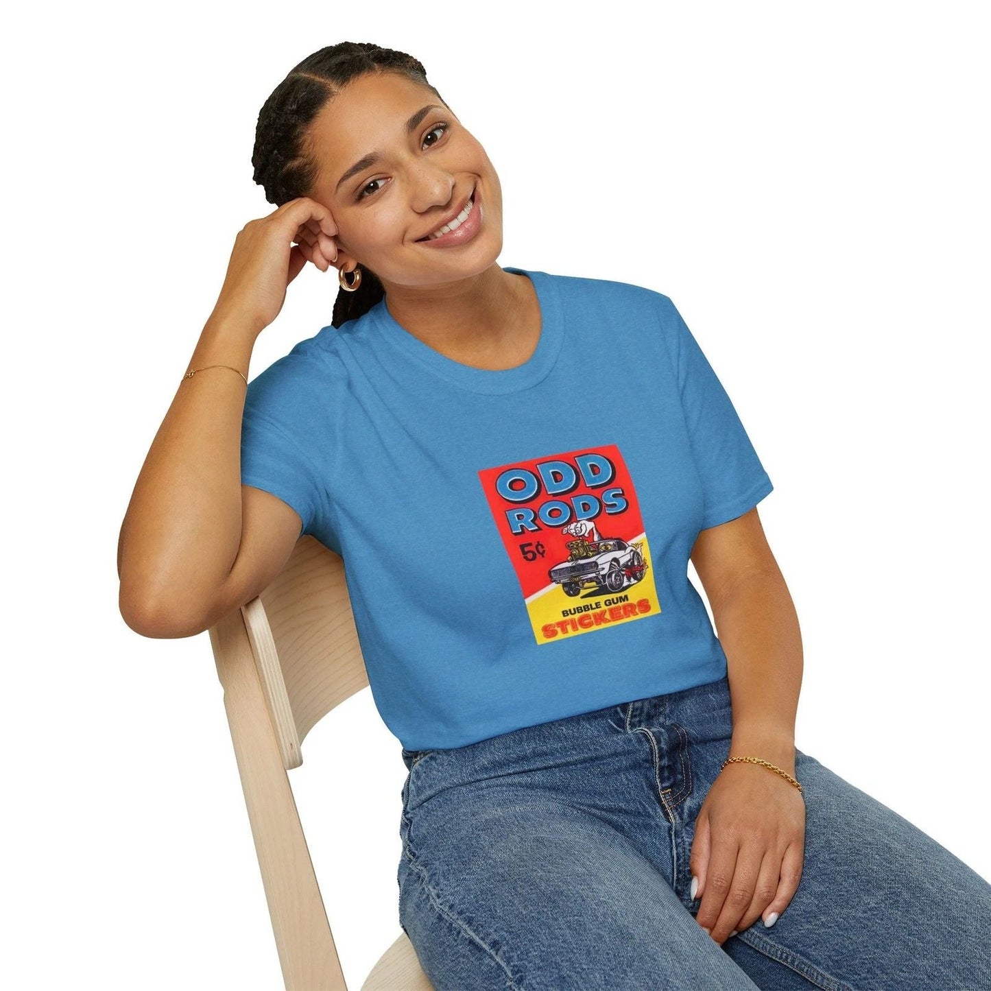 ODD RODS 1970 BUBBLEGUM Monster Hot Rod Card Cartoon Gum Wrapper Unisex T-shirt, Sweatshirt, Hoodie, Long Sleeve Tee - T-Shirt, Sweatshirt, Hoodie