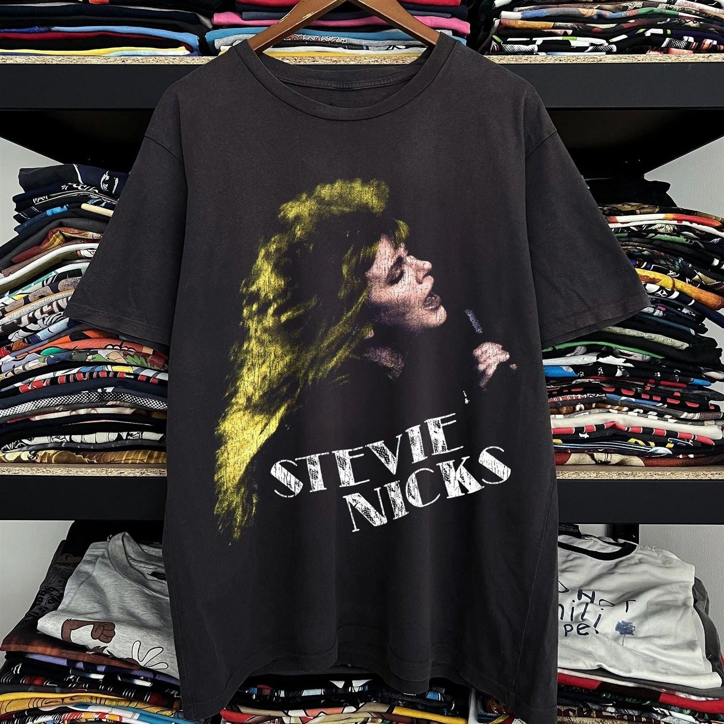 Stevie Nicks Tour - Faded T-Shirt Black M Unisex T-shirt, Sweatshirt, Hoodie, Long Sleeve Tee - T-Shirt, Sweatshirt, Hoodie