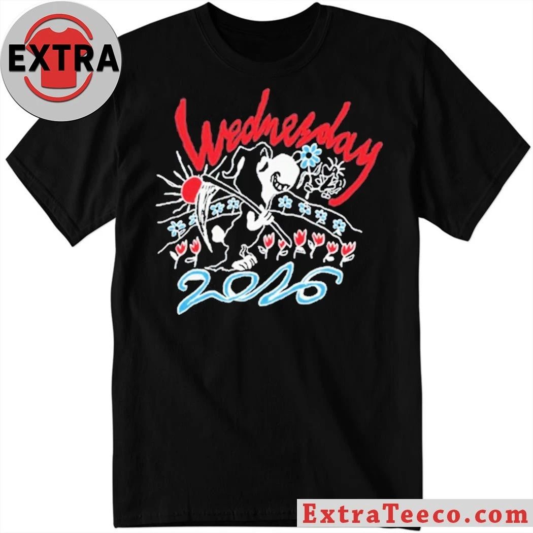 Wednesday Band Tour 2026 Shirt Unisex T-shirt, Sweatshirt, Hoodie, Long Sleeve Tee - T-Shirt, Sweatshirt, Hoodie