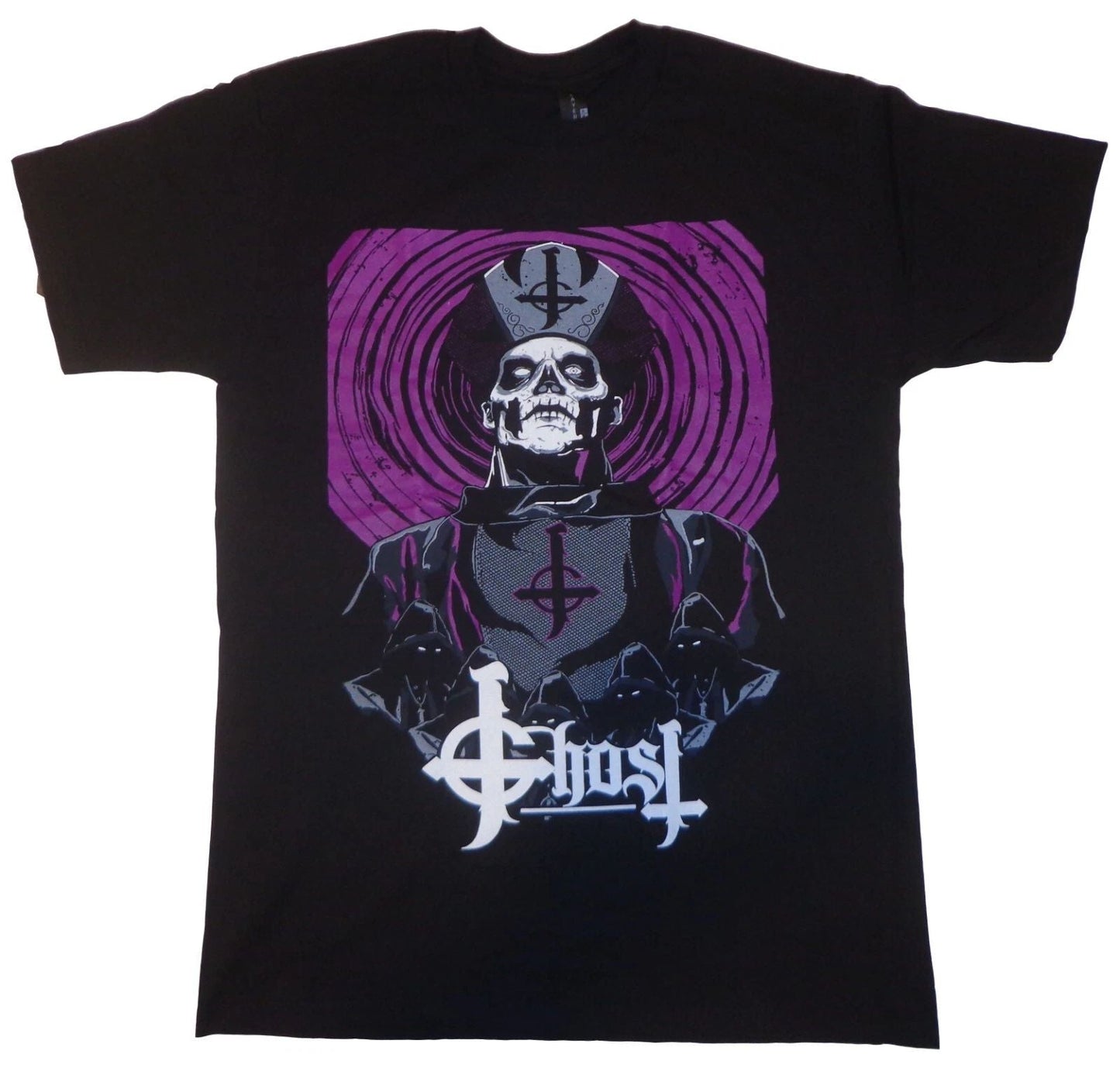 GHOST - Band Hard Rock Metal - T SHIRT S-M-L-XL-2XL Brand New T Shirt Unisex T-shirt, Sweatshirt, Hoodie, Long Sleeve Tee - T-Shirt, Sweatshirt, Hoodie