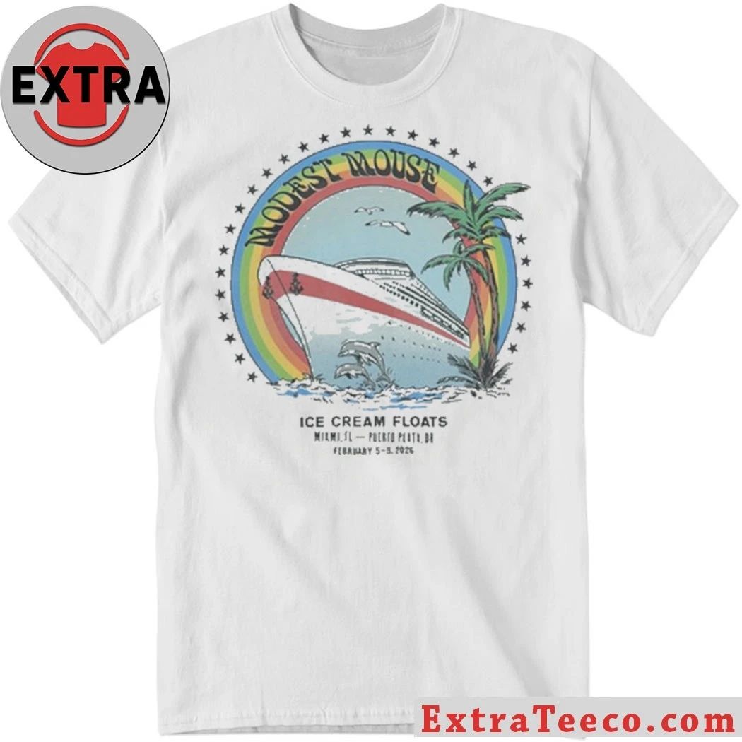 Modest Mouse Ice Cream Floats Norwegian Pearl Shirt Unisex T-shirt, Sweatshirt, Hoodie, Long Sleeve Tee - T-Shirt, Sweatshirt, Hoodie