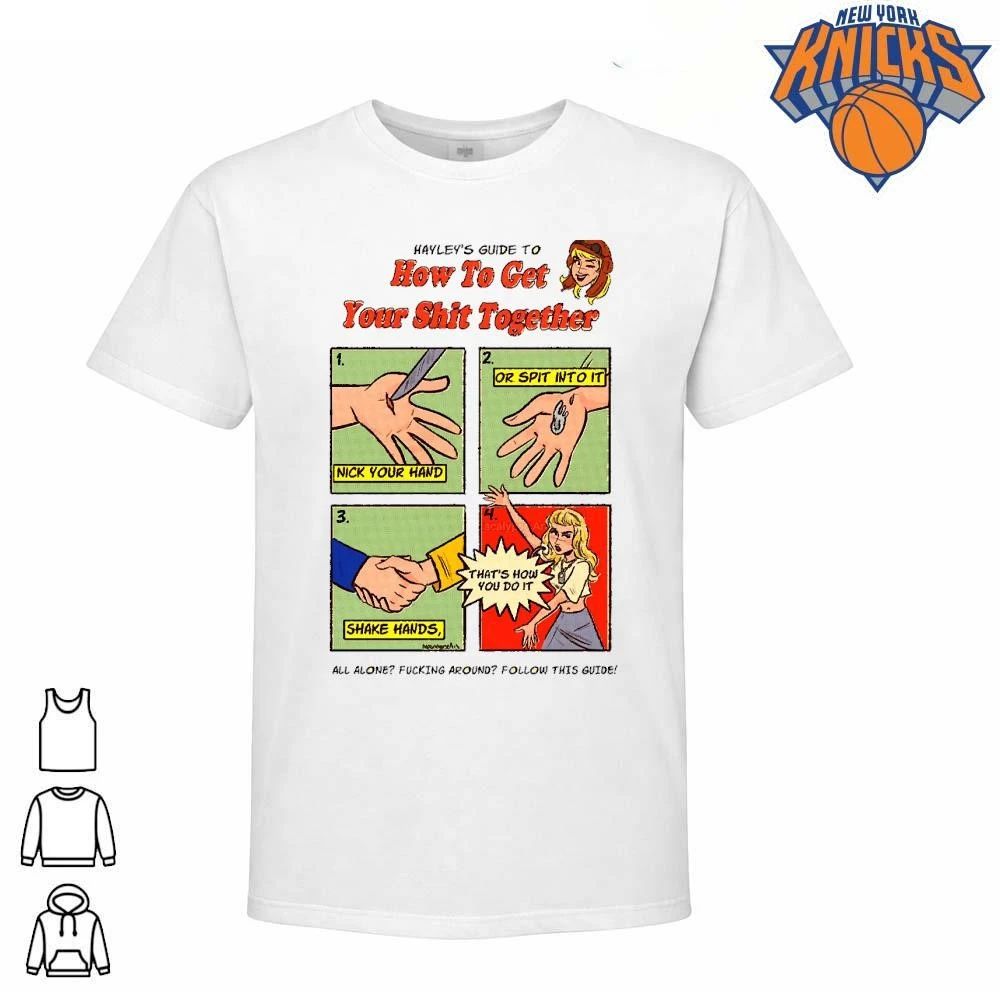 How To Get Your Shit Together Comic Guide T Shirt Unisex T-shirt, Sweatshirt, Hoodie, Long Sleeve Tee - T-Shirt, Sweatshirt, Hoodie