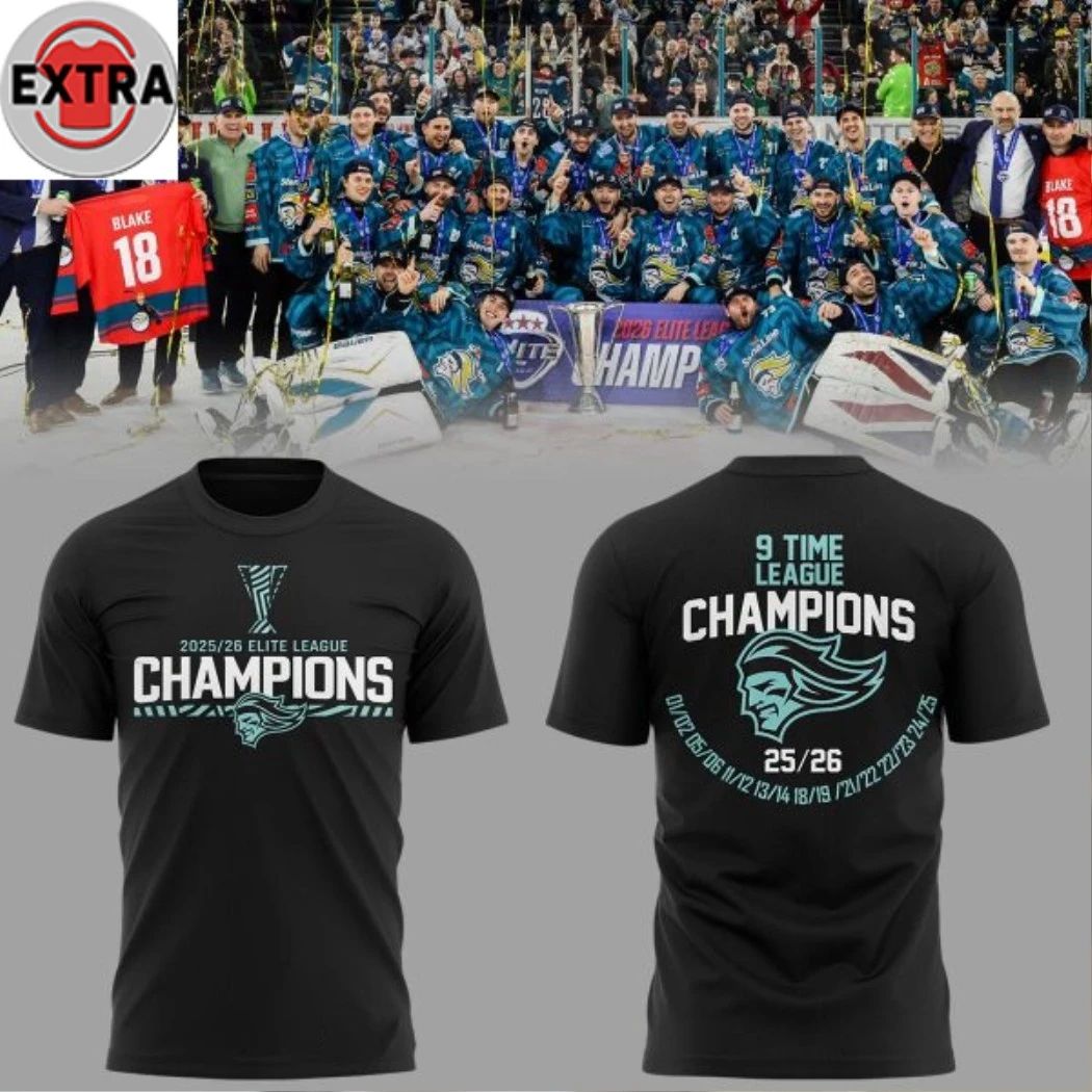 Belfast Giants Elite League Champions 2026 Hockey Champs Logo Two Sided Hoodie T-Shirt Unisex T-shirt, Sweatshirt, Hoodie, Long Sleeve Tee - T-Shirt, Sweatshirt, Hoodie
