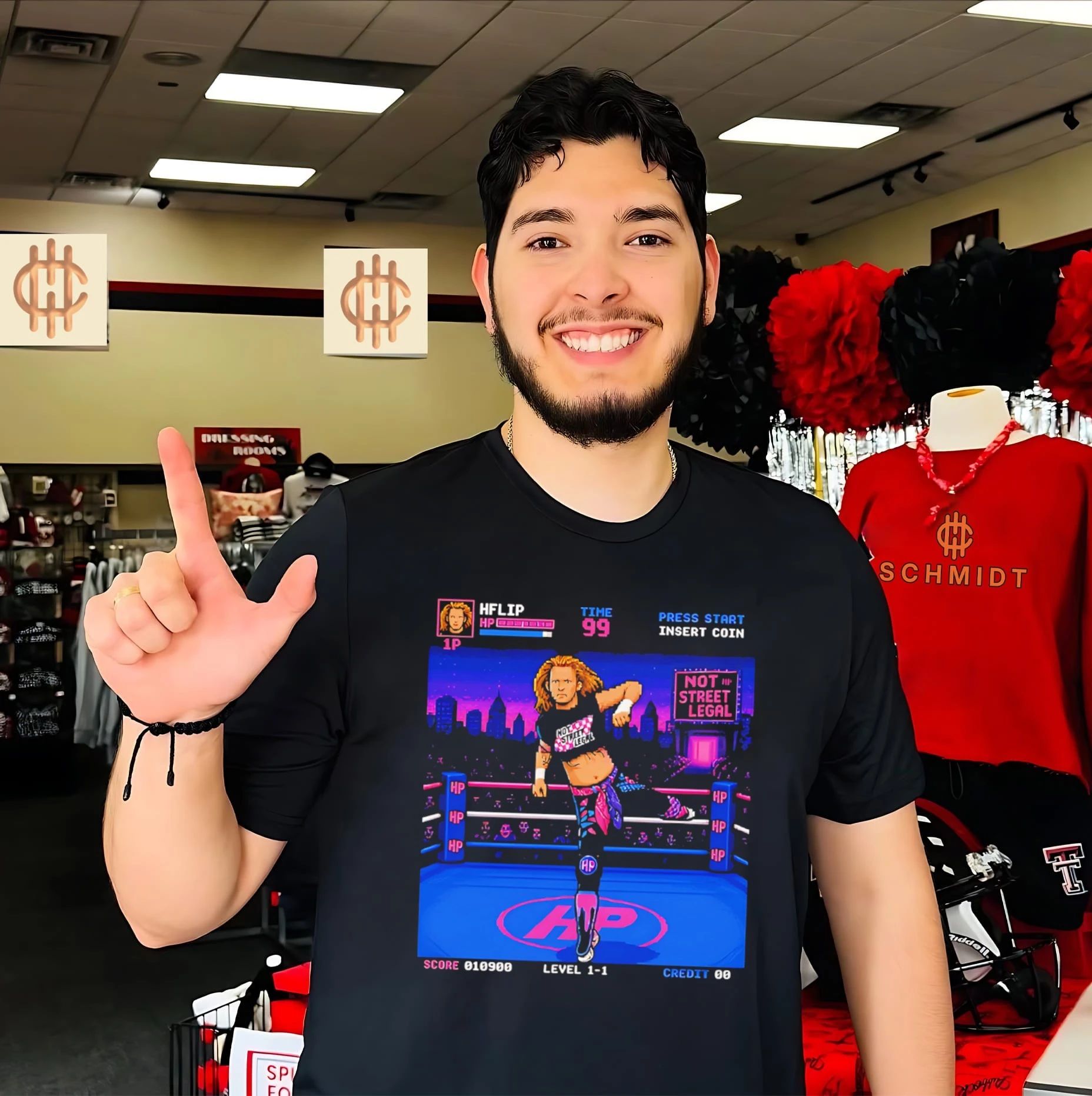 Bret Hart RetroMania Wrestling 16-bit style shirt Unisex T-shirt, Sweatshirt, Hoodie, Long Sleeve Tee - T-Shirt, Sweatshirt, Hoodie