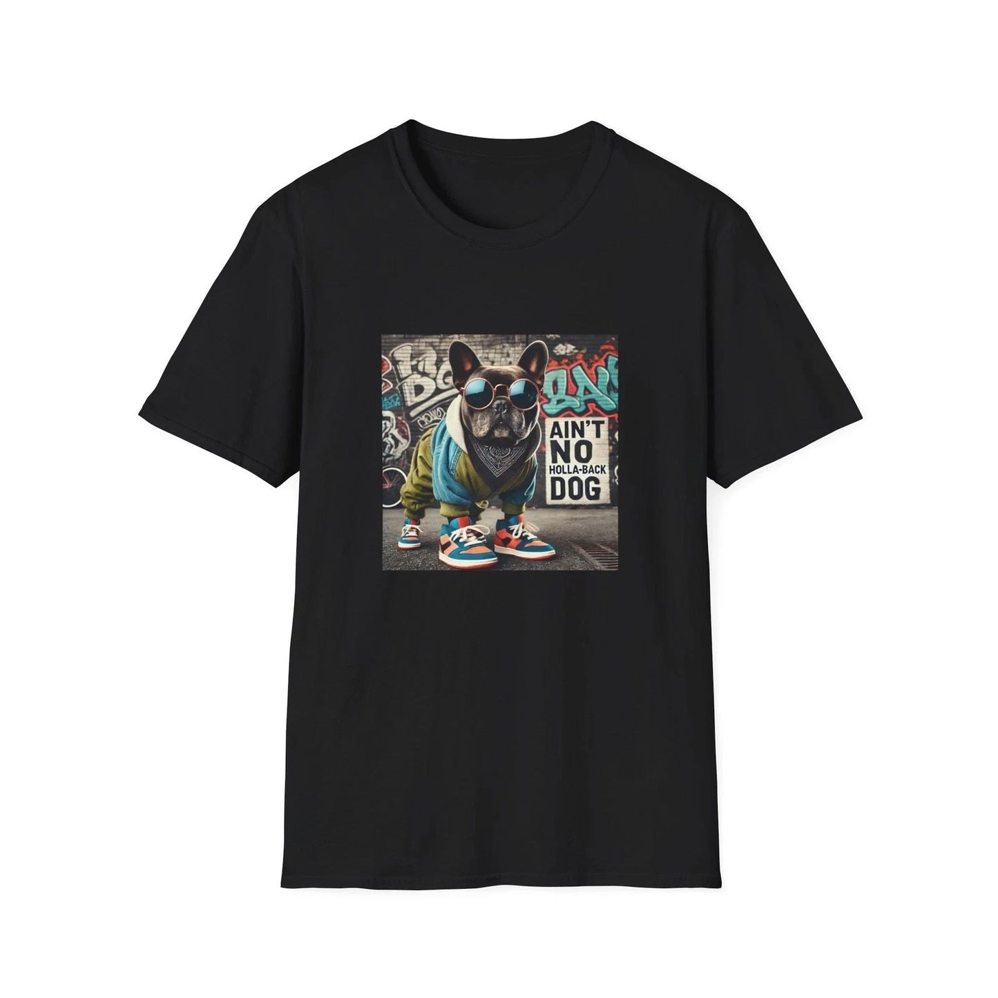 Ain't No Holla Back Dog Graphic Tee, Dog Lover Gift, Unisex T-Shirt, Trendy Unisex T-shirt, Sweatshirt, Hoodie, Long Sleeve Tee - T-Shirt, Sweatshirt, Hoodie
