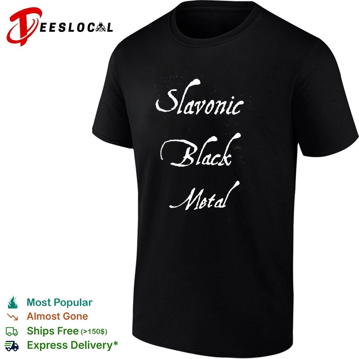 Slavonic Black Metal T-shirt Unisex T-shirt, Sweatshirt, Hoodie, Long Sleeve Tee - T-Shirt, Sweatshirt, Hoodie