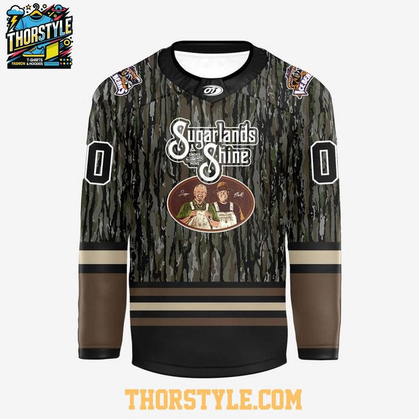 Personalize Knoxville Ice Bears 2026 Sugarland Shine Hockey Shirt Men's Fan Gear Unisex T-shirt, Sweatshirt, Hoodie, Long Sleeve Tee - T-Shirt, Sweatshirt, Hoodie