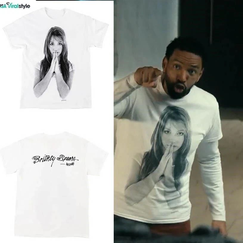 Laz Alonso The Boys Wearing Britney Spears T-Shirt Unisex S-3XL Unisex T-shirt, Sweatshirt, Hoodie, Long Sleeve Tee - T-Shirt, Sweatshirt, Hoodie