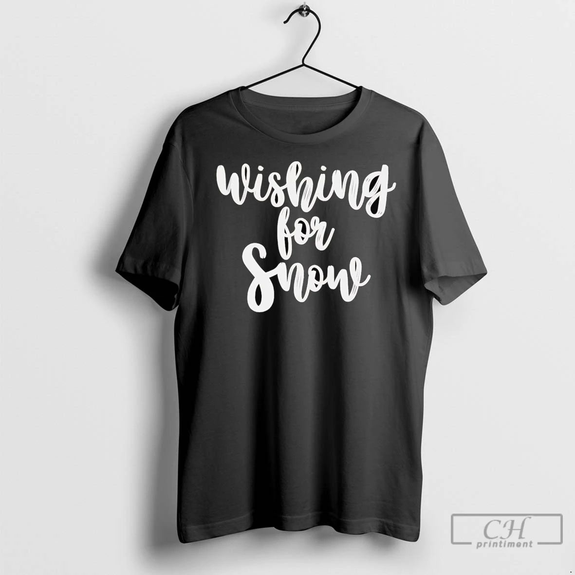 Premium Wishing For Snow Christmas Unisex T-shirt, Sweatshirt, Hoodie, Long Sleeve Tee - T-Shirt, Sweatshirt, Hoodie