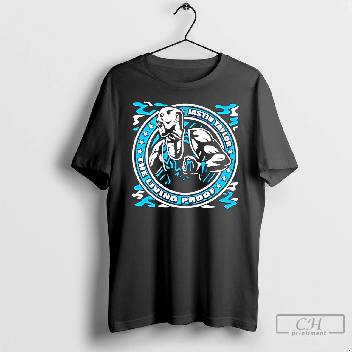 Premium Jastin Taylor The Living Proof Wrestling T Shirts Unisex T-shirt, Sweatshirt, Hoodie, Long Sleeve Tee - T-Shirt, Sweatshirt, Hoodie