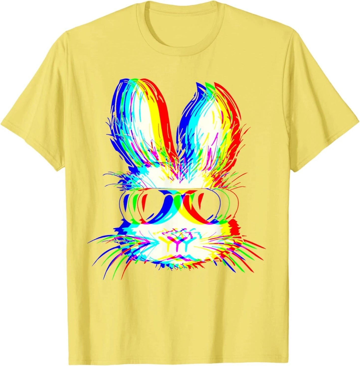 Bunny Trippy Vaporwave Easter Techno Rave EDM Music Party T-Shirt Unisex T-shirt, Sweatshirt, Hoodie, Long Sleeve Tee - T-Shirt, Sweatshirt, Hoodie