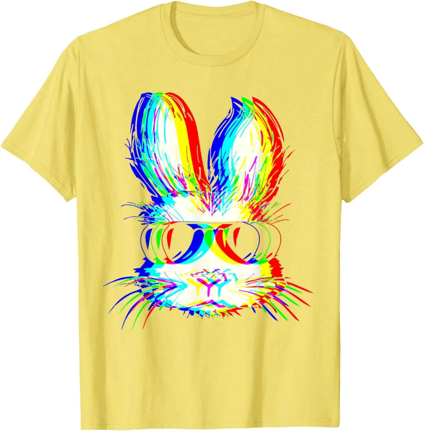Bunny Trippy Vaporwave Easter Techno Rave EDM Music Party T-Shirt Unisex T-shirt, Sweatshirt, Hoodie, Long Sleeve Tee - T-Shirt, Sweatshirt, Hoodie