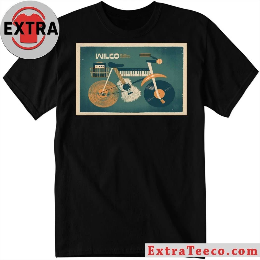 Wilco In Bentonville AR On May 2 2026 Poster Shirt Unisex T-shirt, Sweatshirt, Hoodie, Long Sleeve Tee - T-Shirt, Sweatshirt, Hoodie