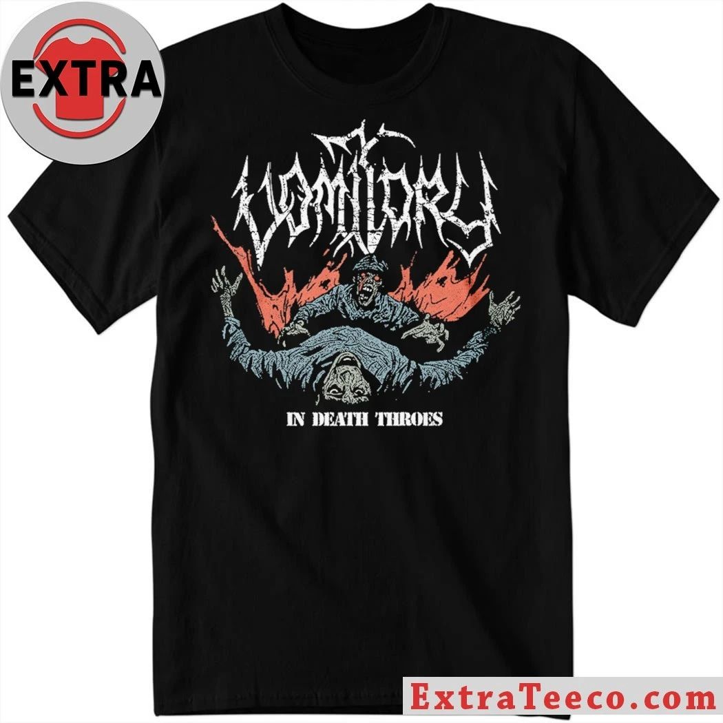 Vomitory In Death Throes CD Digipack Shirt Unisex T-shirt, Sweatshirt, Hoodie, Long Sleeve Tee - T-Shirt, Sweatshirt, Hoodie