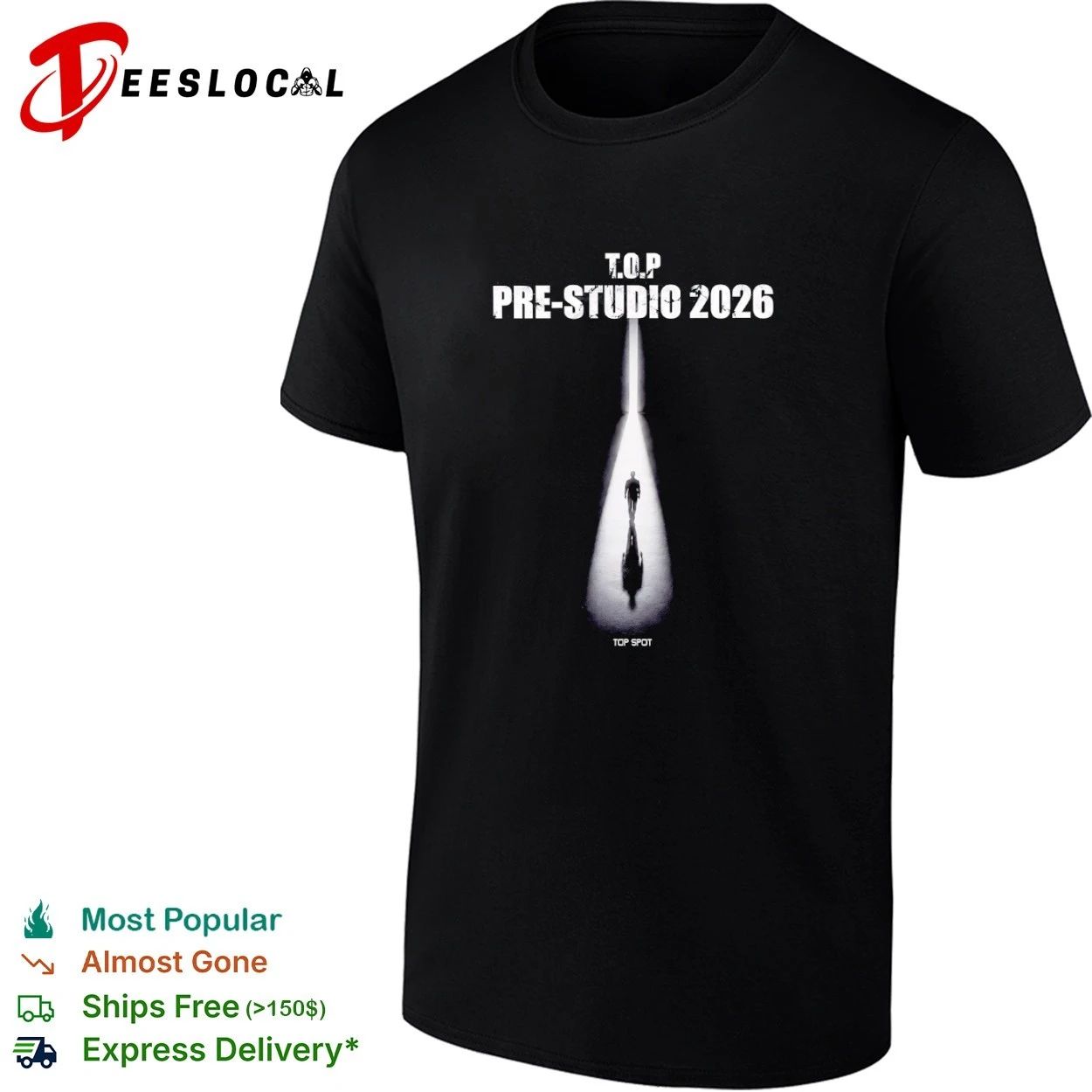 TOP Pre-Studio 2026 Top Spot T-shirt Unisex T-shirt, Sweatshirt, Hoodie, Long Sleeve Tee - T-Shirt, Sweatshirt, Hoodie
