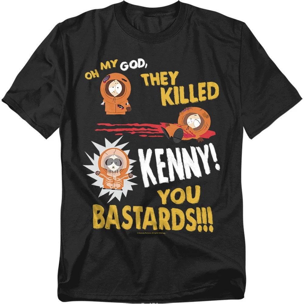 South Park Dead Kenny T-Shirt S-5XL, Black Unisex T-shirt, Sweatshirt, Hoodie, Long Sleeve Tee - T-Shirt, Sweatshirt, Hoodie