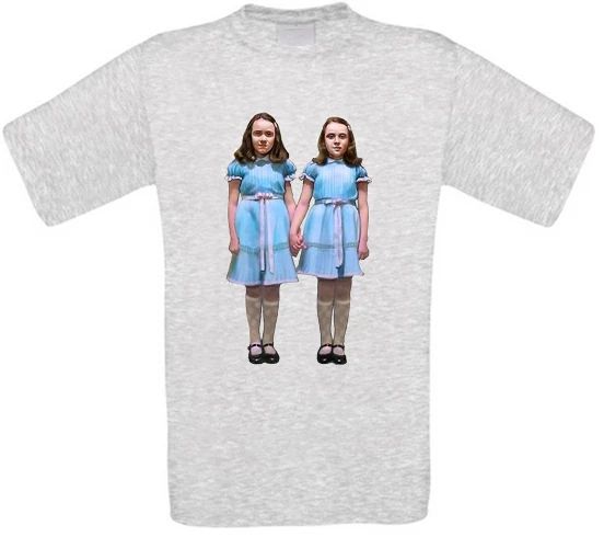 Shining Grady Twins Kubrick Cult Movie T-Shirt All Sizes NEW Unisex T-shirt, Sweatshirt, Hoodie, Long Sleeve Tee - T-Shirt, Sweatshirt, Hoodie