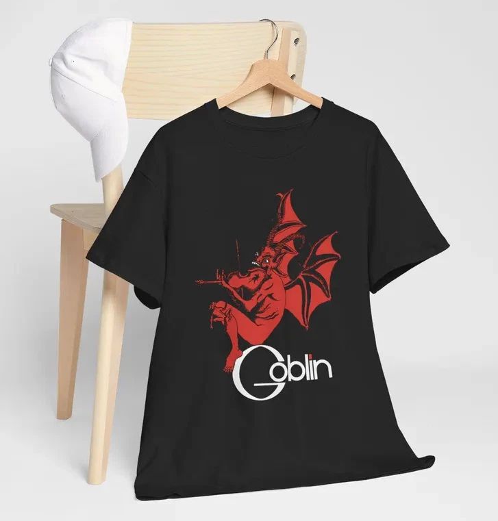 New GOBLIN Rock Band Legend Logo Mens Black T-Shirt Size S to 5XL Unisex T-shirt, Sweatshirt, Hoodie, Long Sleeve Tee - T-Shirt, Sweatshirt, Hoodie