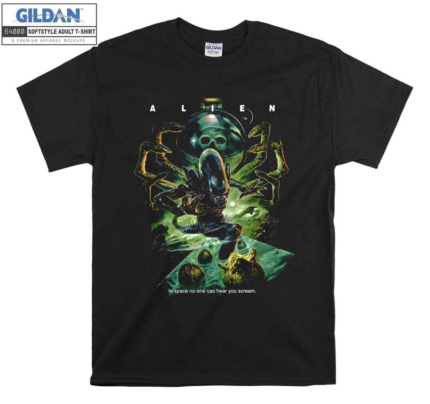 Alien Movie Poster Monster T-shirt Gift Hoodie Tshirt Men Women Unisex F488 Unisex T-shirt, Sweatshirt, Hoodie, Long Sleeve Tee - T-Shirt, Sweatshirt, Hoodie
