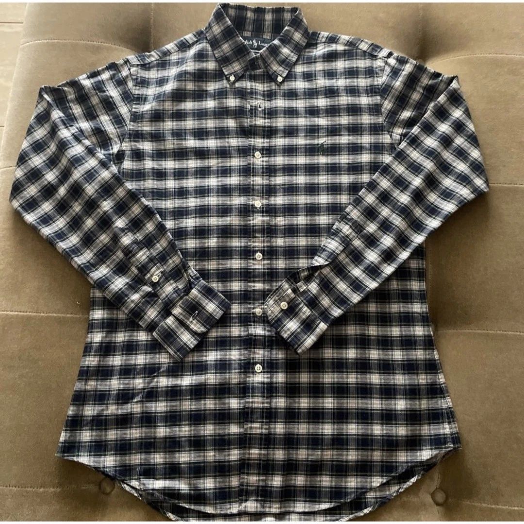 Ralph Lauren Check Shirt Casual Mens Slim Fit Japan Unisex T-shirt, Sweatshirt, Hoodie, Long Sleeve Tee - T-Shirt, Sweatshirt, Hoodie