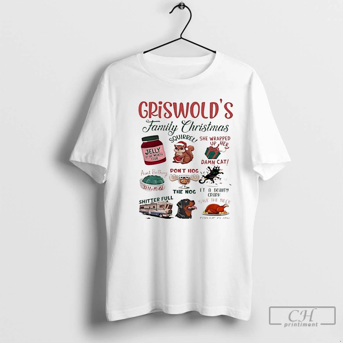 Premium Griswolds Family Christmas Jelly Of The Month Club Squirrel Christmas T Shirts Unisex T-shirt, Sweatshirt, Hoodie, Long Sleeve Tee - T-Shirt, Sweatshirt, Hoodie