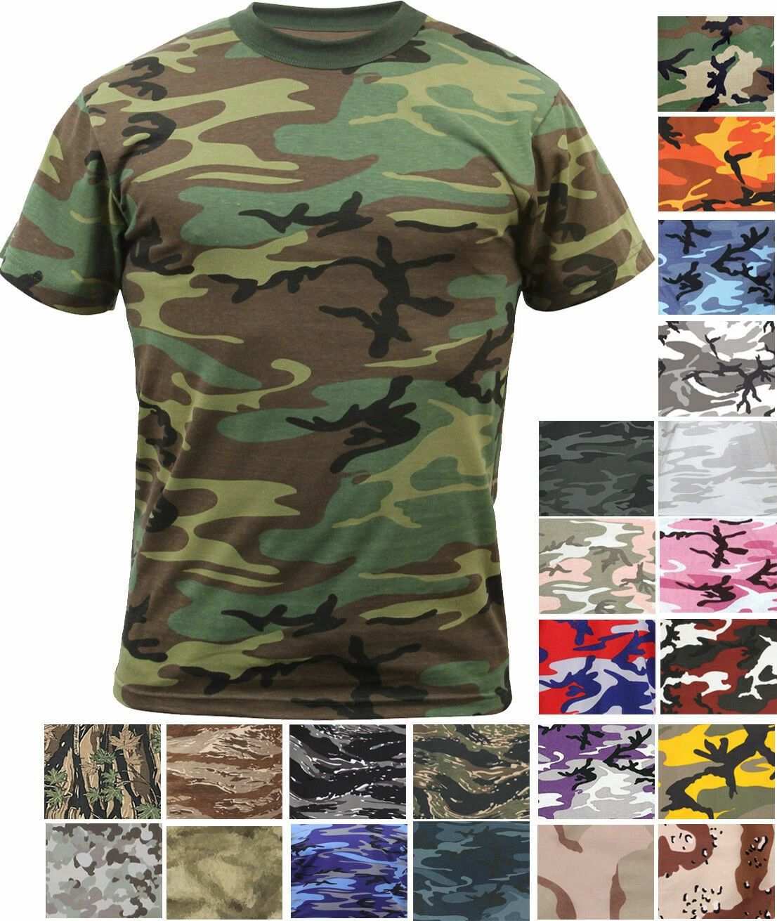 VETERANS DAY SALE!!! Camo T-Shirt Tactical Tee Short Sleeve Military Army ROTHCO Unisex T-shirt, Sweatshirt, Hoodie, Long Sleeve Tee - T-Shirt, Sweatshirt, Hoodie