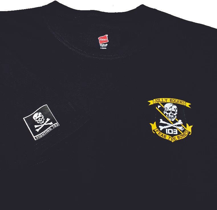 Full Color Jolly Rogers Tomcat F14 T Shirt VF103 Top Gun US NavyPlane -15 Unisex T-shirt, Sweatshirt, Hoodie, Long Sleeve Tee - T-Shirt, Sweatshirt, Hoodie