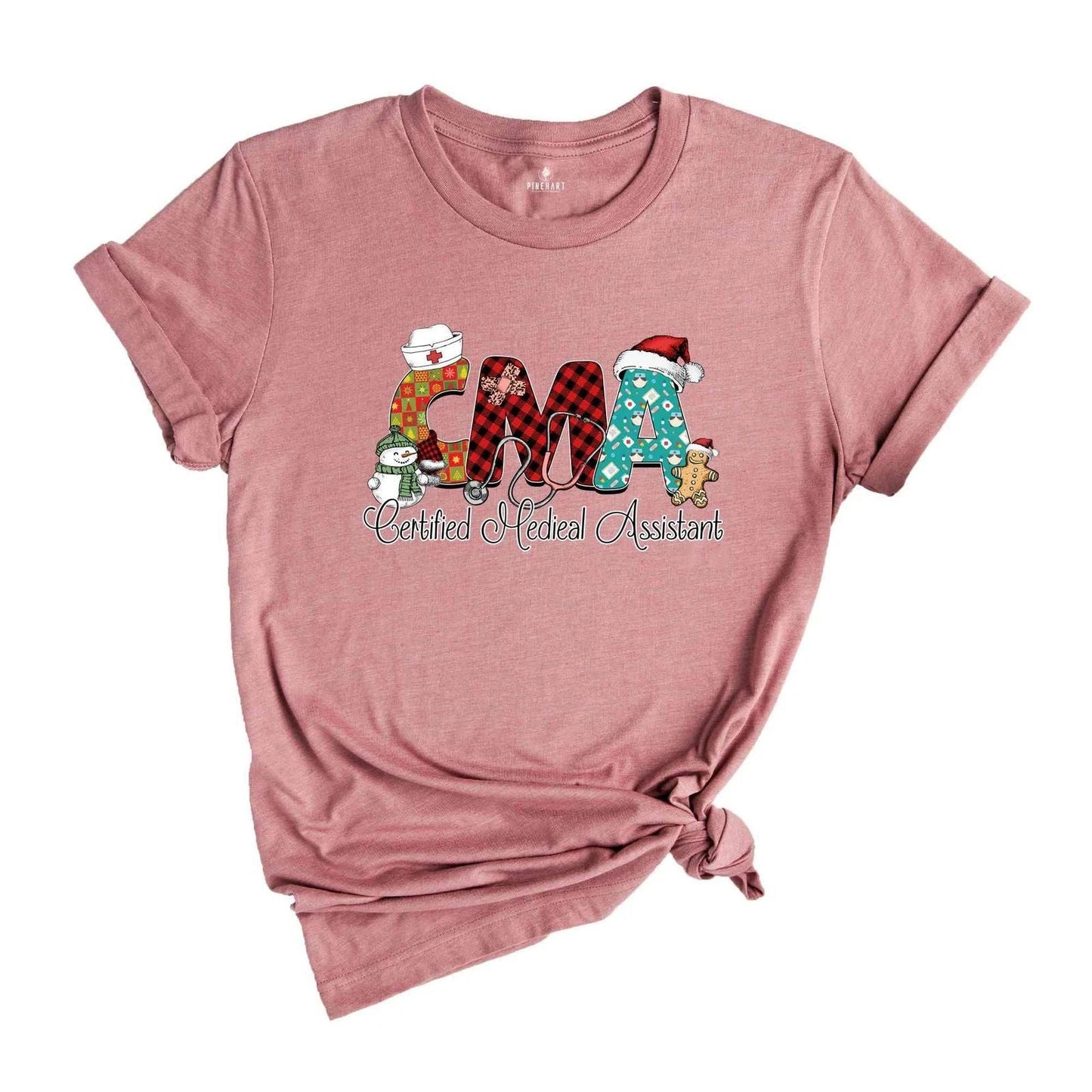 Christmas CMA Nurse Shirt, Certified Medical Assistant, Cute Christmas Shirt, Nu Unisex T-shirt, Sweatshirt, Hoodie, Long Sleeve Tee - T-Shirt, Sweatshirt, Hoodie
